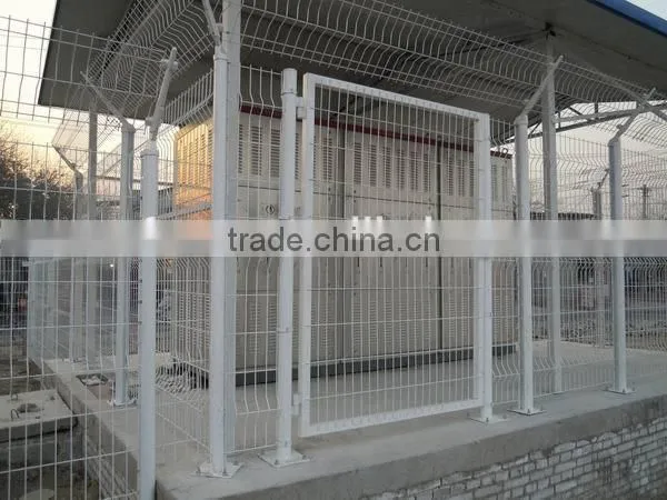 Wire mesh iron designer gates