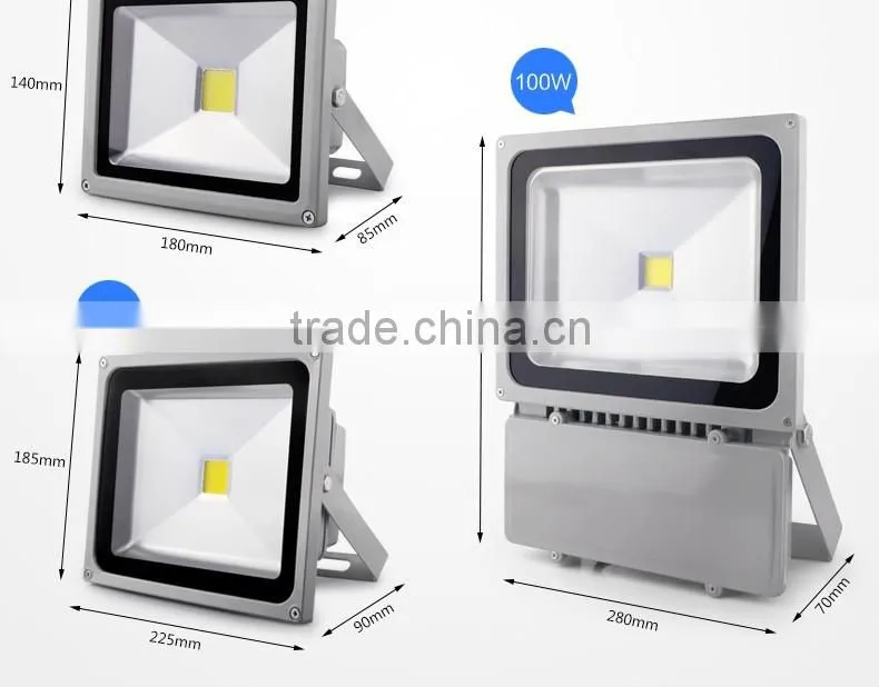 LED cast light projection lamp 100w200w outdoor advertising lamp 20w30w50w universal light street lamp 300w400w
