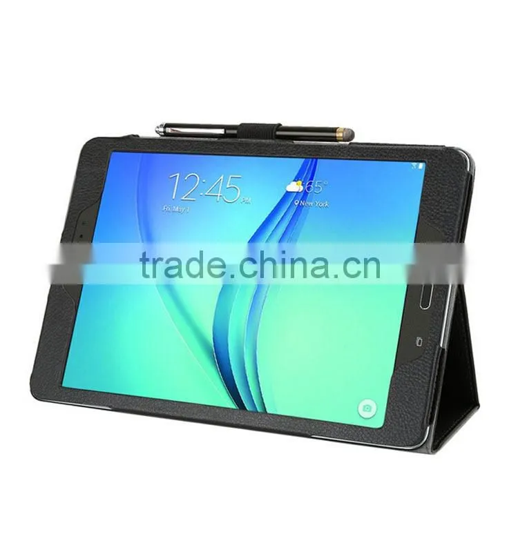 Folio Stand Flip Leather Case for Samsung Galaxy Tab A 9.7 T550