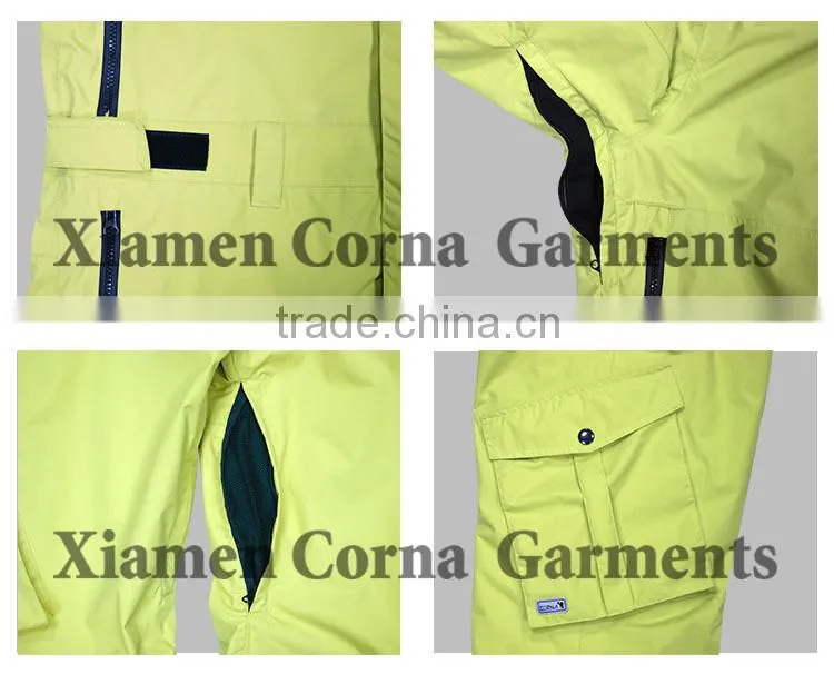 Professional polyester windproof good quality one piece ski suit adults