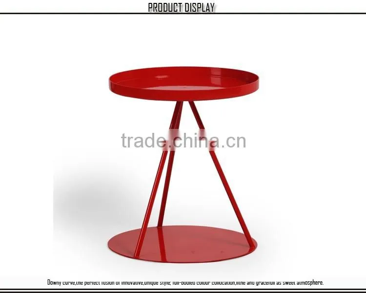Sofa side table colorful corner table