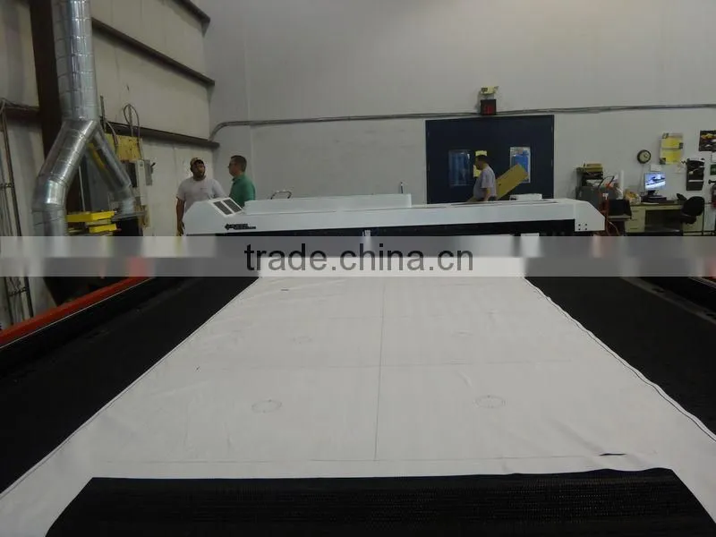 Fabric Textile PVC Canvas Laser Cutter for Tent