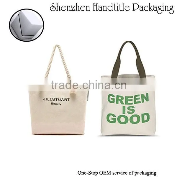 oem production canvas tote bag/canvas bag