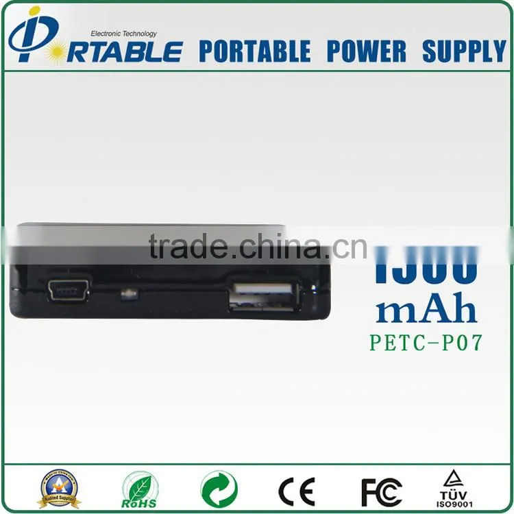 Wholesale high quality li-polymer power bank with replaceable battery, 2000mah Stylish Power Bank