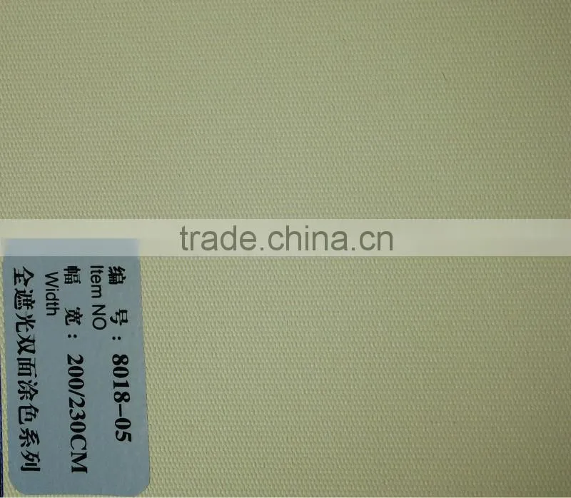 100% polyester blackout acrylic coated window blind
