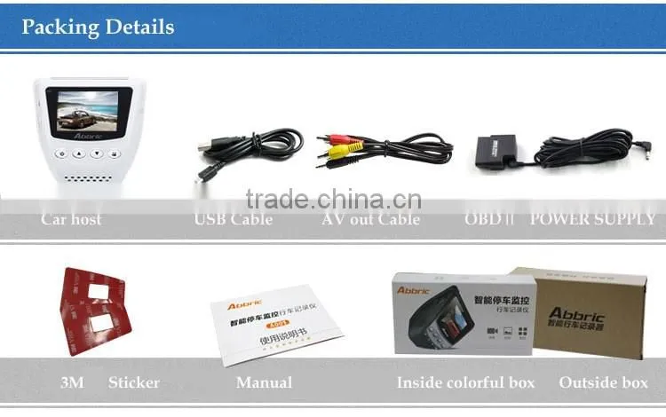 dashcam 1080p 170 wide angle fisheye len fhd car camera dvr recorder 902b