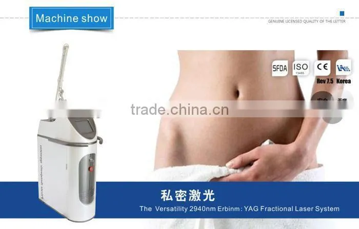 For skin resurfacing, vaginal tightening rf fractional co2 laser
