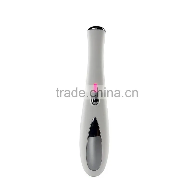2016 fashionable portable ion cute electric ultrasonic anti-wrinkle heating eye massager