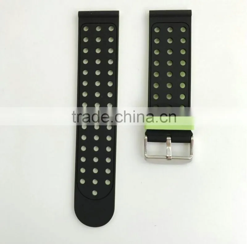 Double Color Men Women Sport Watchband Silicone Rubber Strap Watch Band For Samsung Gear S3 Replacement Watchbands