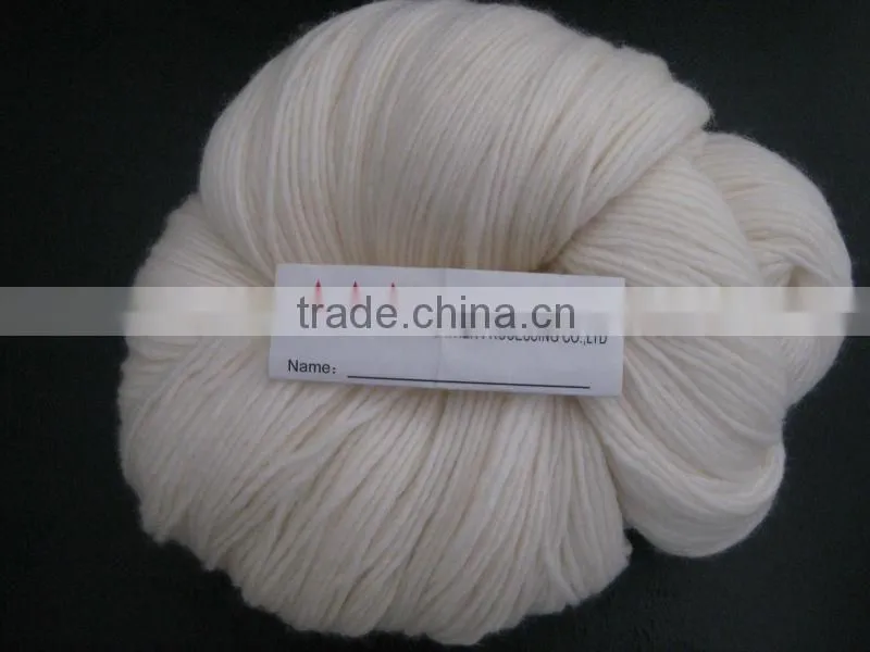 FRESH!!!100% merino chenille wool yarn, 8NM - 16NM,raw white/bleached white/dyed color