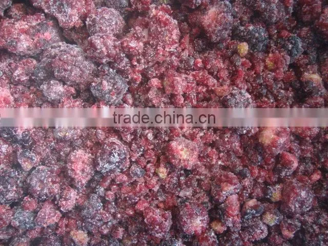 New crop Chinese iqf dried blackberry fruit for juice