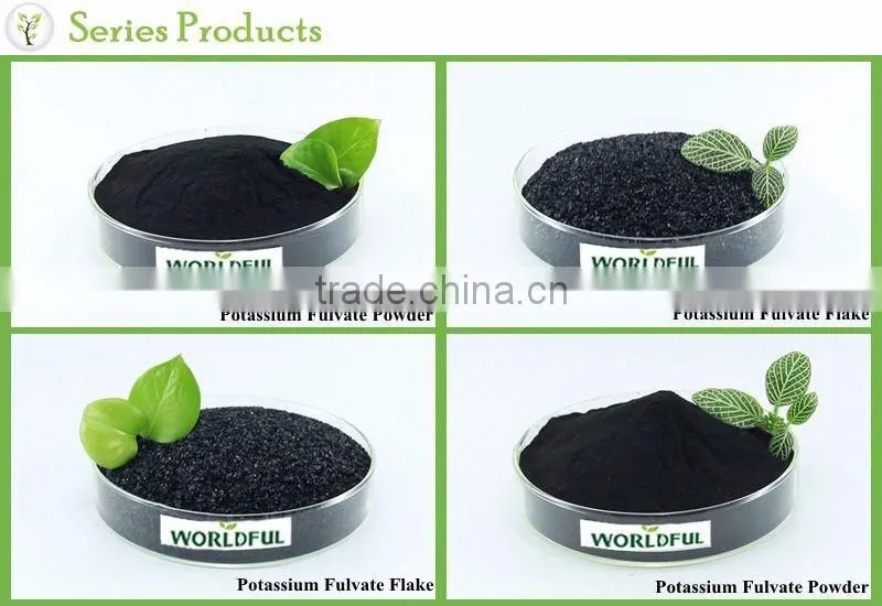 High Quality Organic Fertilizer Potassium Fulvate Powder