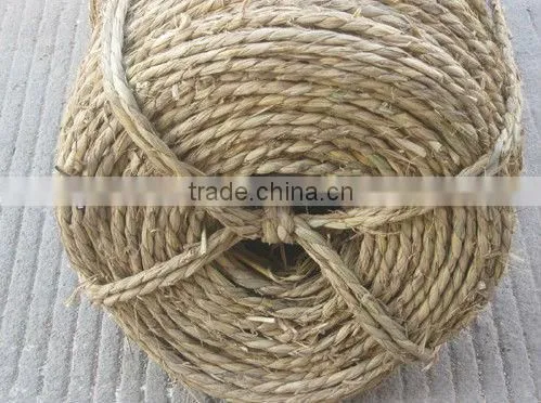 manual rice stalk straw rope machine