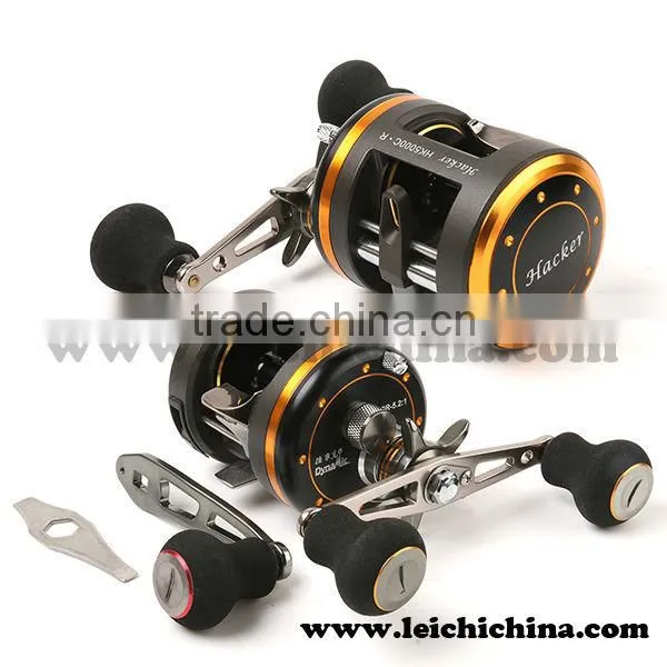 CNC cutting lever drag conventional fishing jigging reel