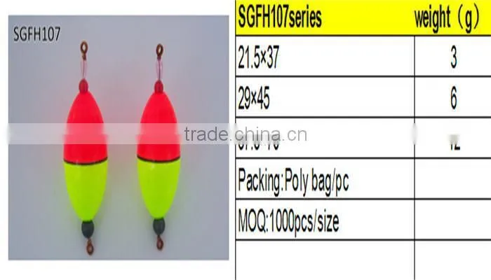 Fishing tackles plastic fishing float fishing accessories fishing equipments