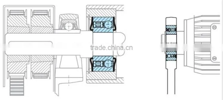Sprag Type One Way Bearing CSK-2RS All Types of Bearings