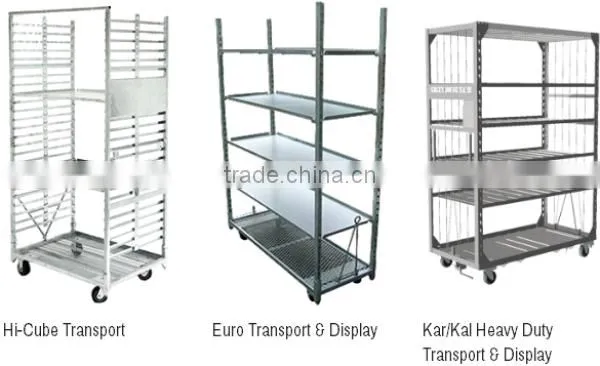 metal garden Flower Rack Cart