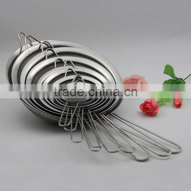 Food Strainer Set Fine Stainless Steel Fine Mesh Strainers, Colanders
