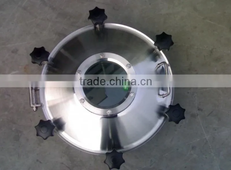 Stainless Steel Tank Parts circular type YAD pressure Manhole Covers