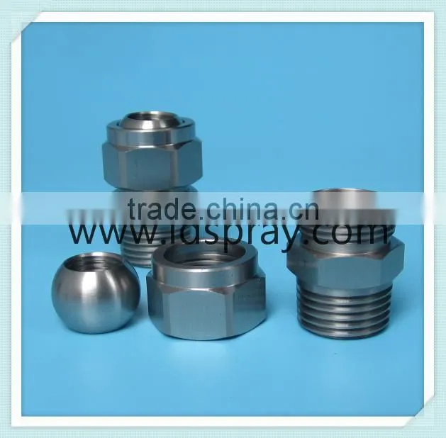 36275 adjustable ball fittings connected with W veejet or full cone spray nozzles