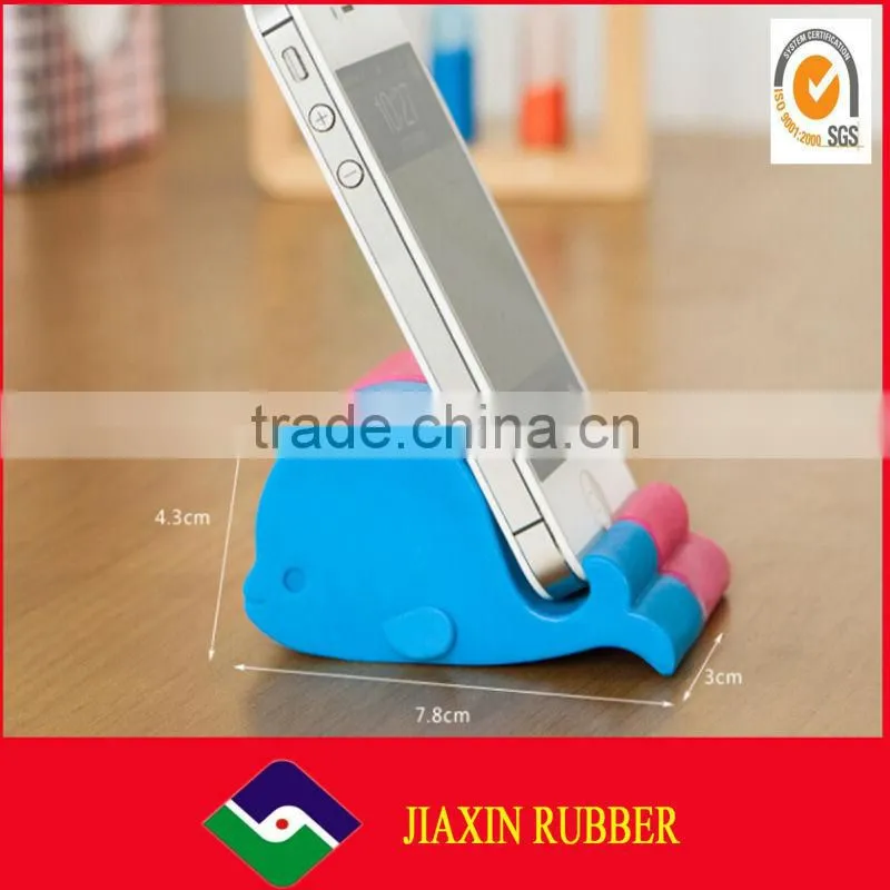 2014 cute silicone phone holder,funny cell phone holder for desk