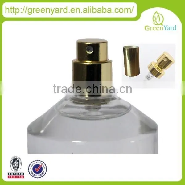 half aluminum crimp pump with plastic actuator