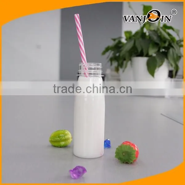 220ml Plastic Modern Round Packaging Vector Bottles