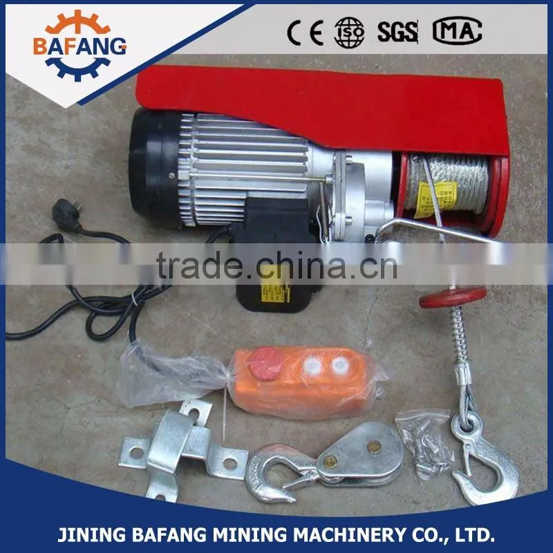 PA200 electric hoist mini electric wire rope hoist