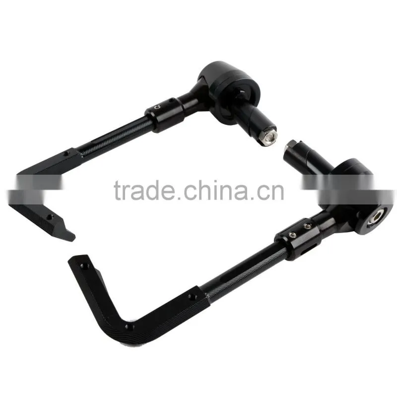 Black CNC Universal 7/8" Proguard System Pro Brake Clutch Levers Protect Guard