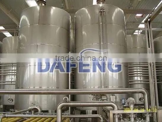 High quality saitary stainless steel dimpled wine tank