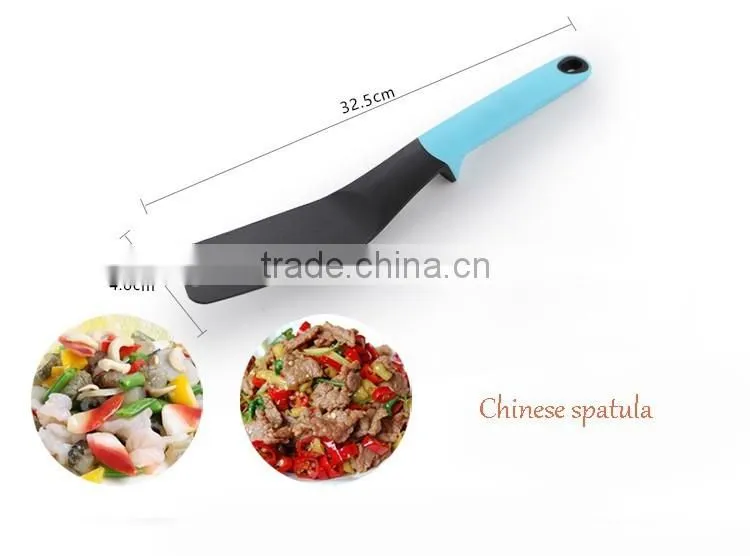 HF-217 7pcs New designed practical colorful nylon kitchen cooking utensils set