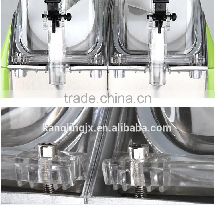 12L 2 tanks slusher with high quality high efficiency for sale