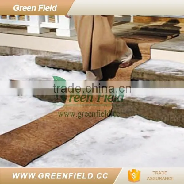 Green Field coco non slip walkway ice carpet mats