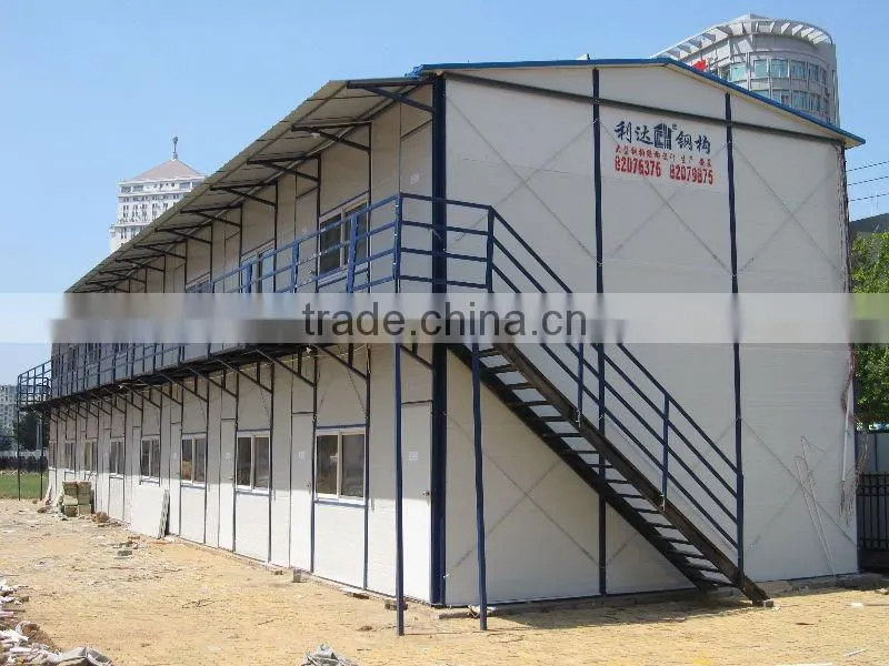 prefabricated accommodation cabin steel metal building
