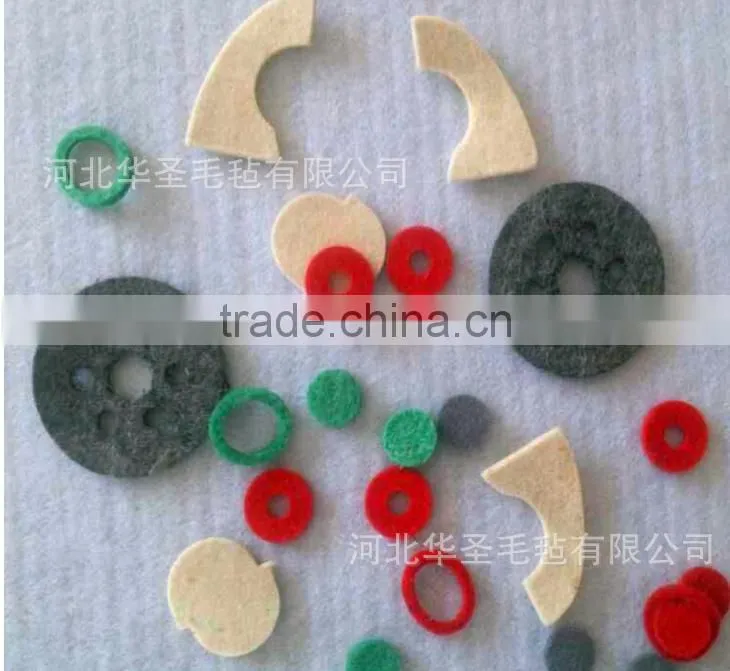 wool felt cut componments