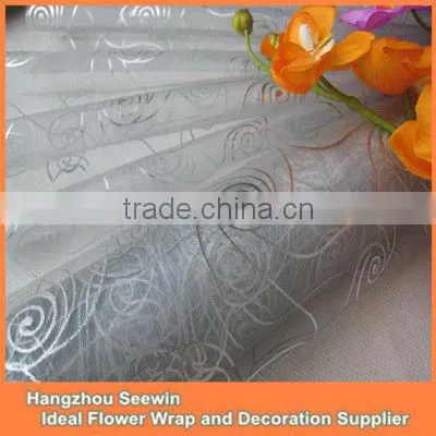 Cheap Gloden Organza Happy Birthday Table Cloth