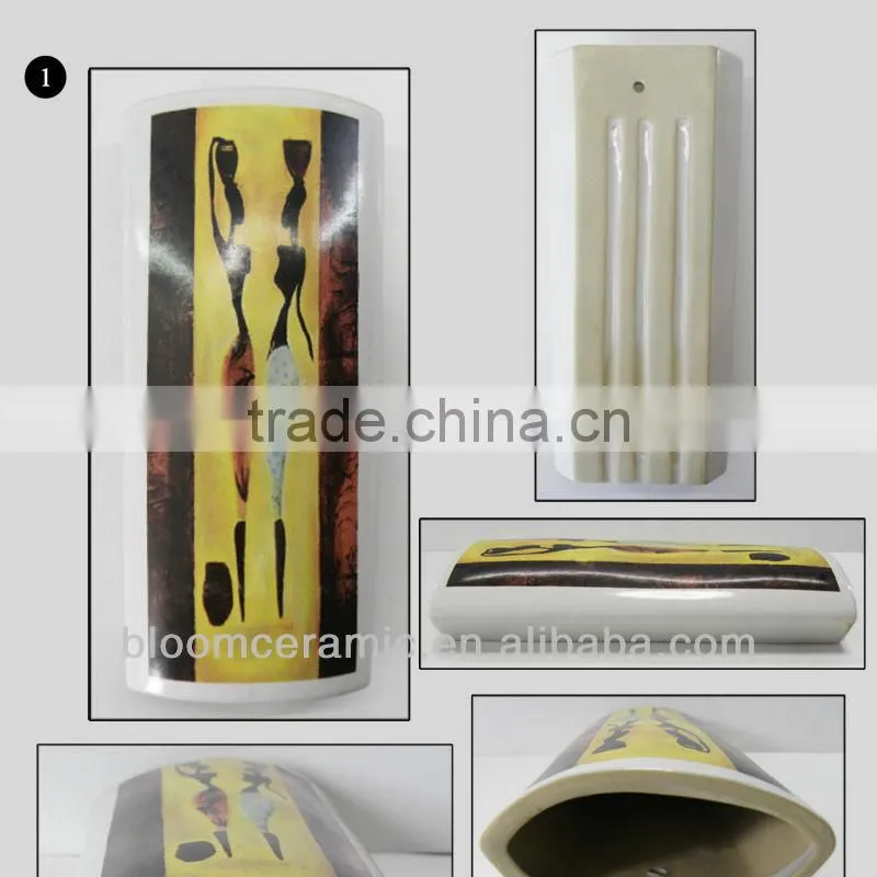 Ceramic humidifier for ventilator with metal "S" hook