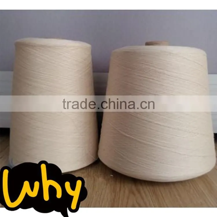 Hot sale lowest market prices for 100% dyed combed cotton yarn 10s for weaving