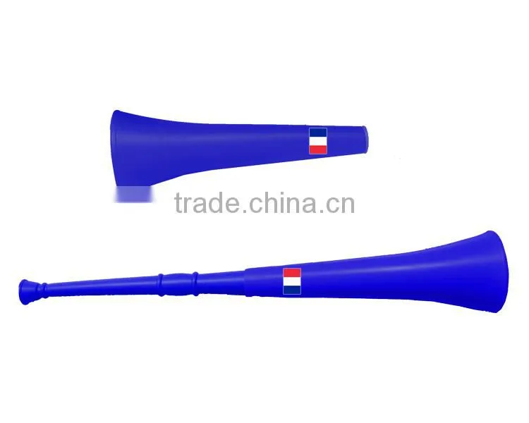 Sport cheering vuvuzela football country custom vuvuzela Plastic big vuvuzela