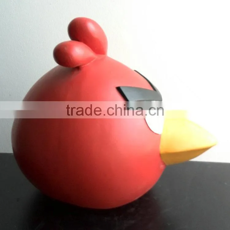 Resin bird figurine