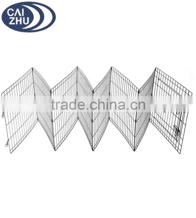 24" 30" 36" 42" 48" Dog Playpen Metal Wire Crate Pet Puppy Fence Exercise Cage