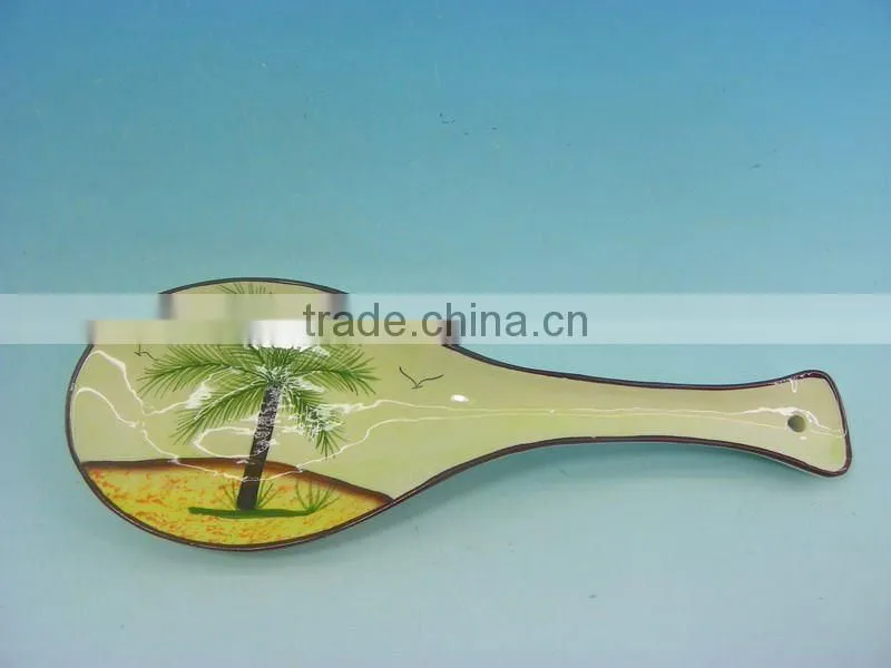 NEWEST CHIRSTMAS CERAMIC SOUP SPOON