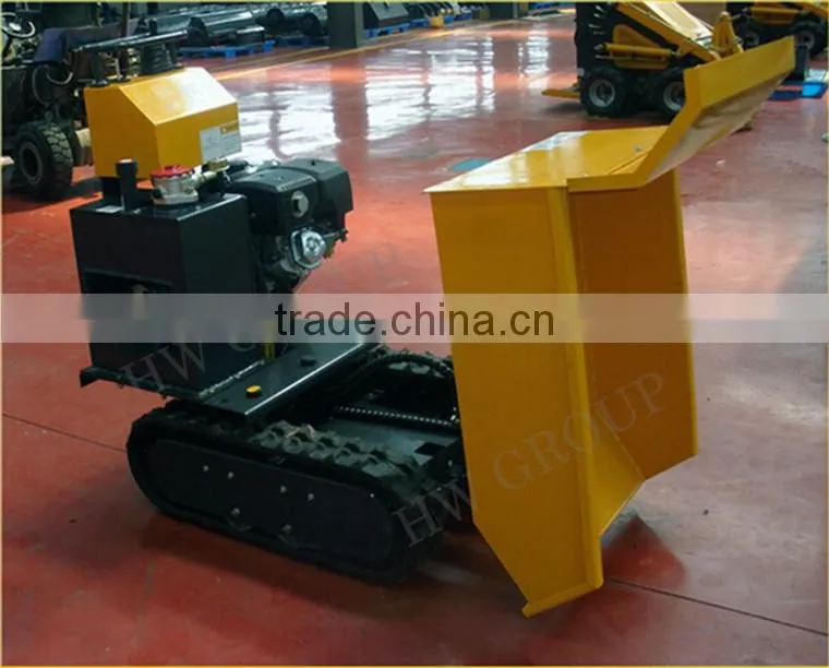 New Condition Hydraulic Mini Track Garden Dumper 350Kg