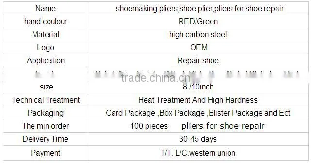 hammer beak pliers making shoes pliers