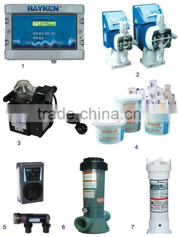 Factory wholesale overflow swimming pool equipment and accessories