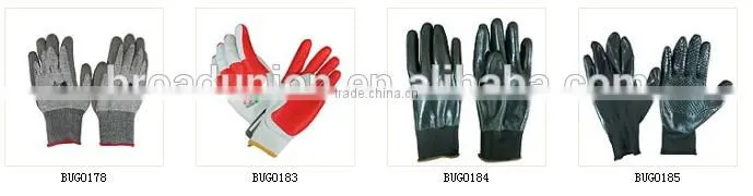 Yellow Nitrile Work Gloves Working Gloves