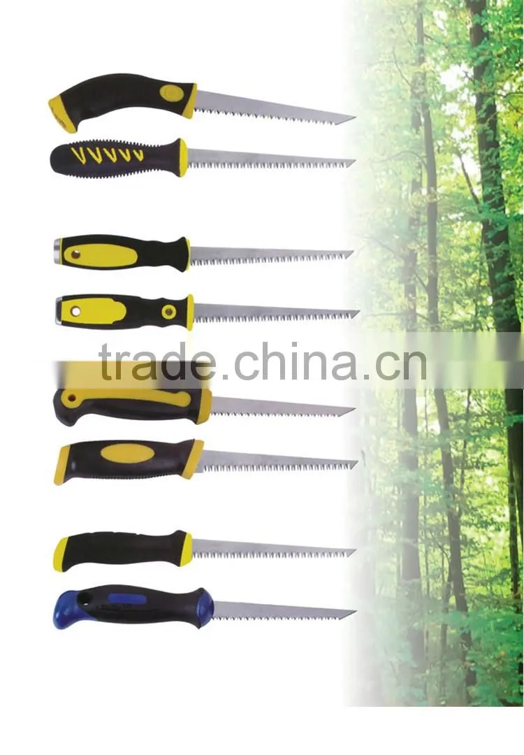 QJ-JH10 High quality hand tools,65Mn alloy steel blade job saw hand saw
