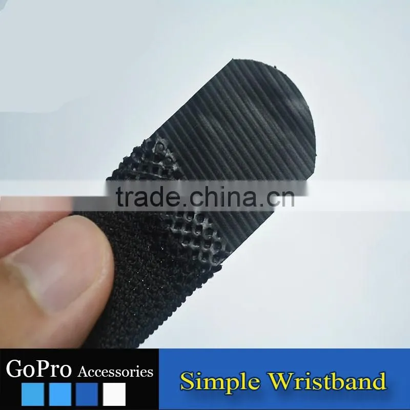 2017 free sample OEM factory price wrist band for gopros heros 4 camera accessory action camera case