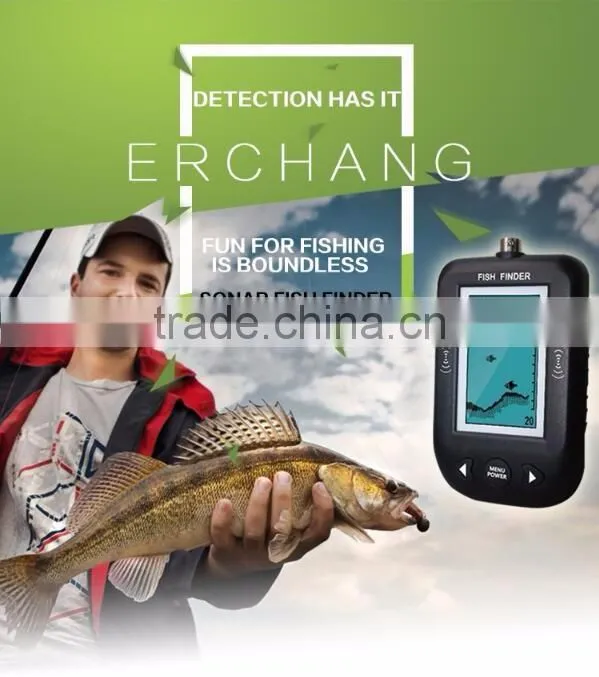 9m Smart Sonar Fish Finder Water Temperature Display & Shallow Water Alarm Fish Finder
