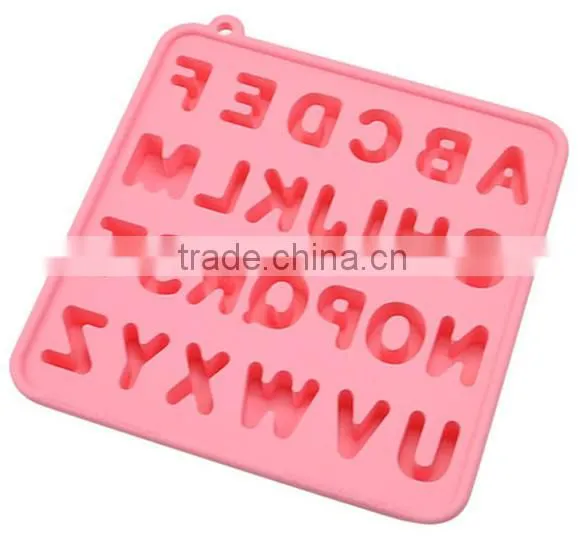 High quality No stick number shaped ice cube tray